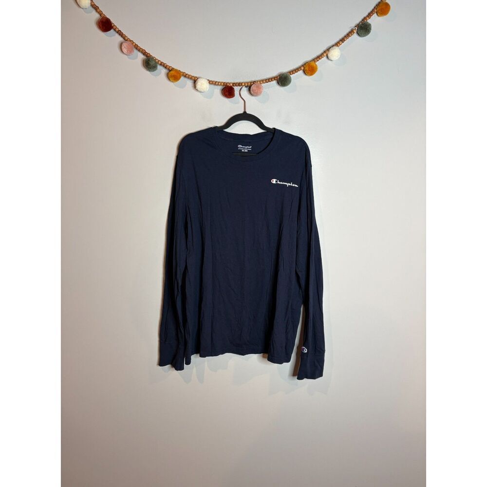 🔆 Champion navy blue long sleeve tee